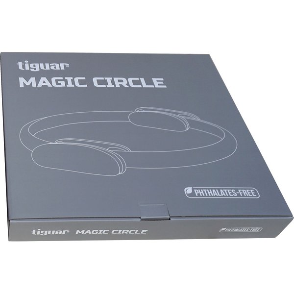 Obręcz do pilatesu Magic Circle BOX Tiguar - szara