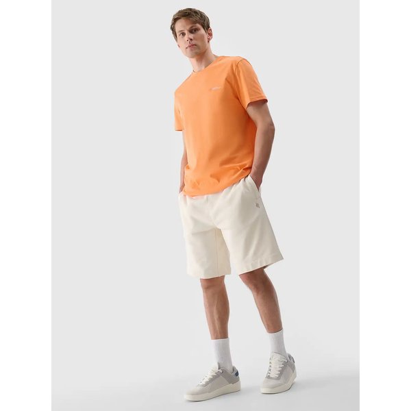 Spodenki męskie TSHOM545 4F - kremowy