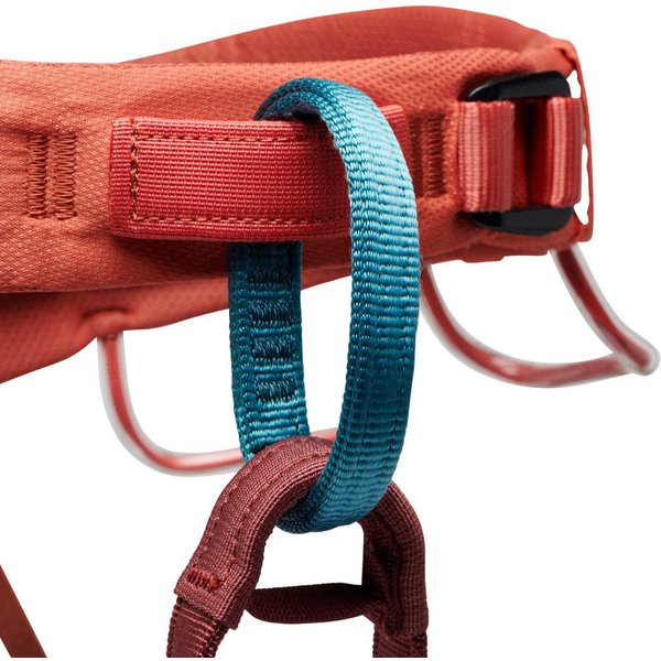 Uprząż wspinaczkowa Momentum Harness Wm's Black Diamond - czerwona