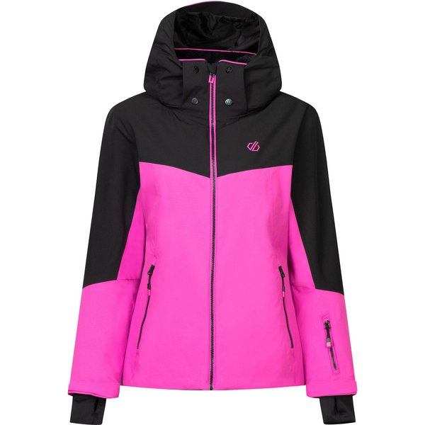 Kurtka narciarska damska Flurry III Dare2B - extreme pink/black