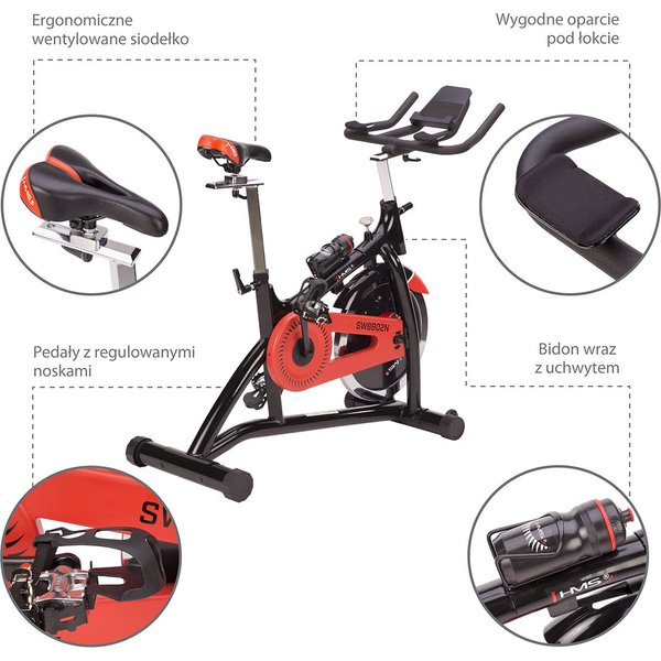 Rower spinningowy SW8902N HMS
