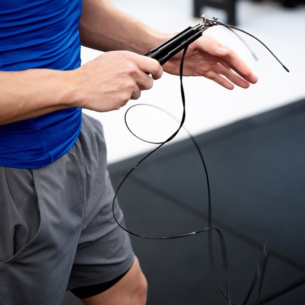 Skakanka Speed Czerń Gymtek