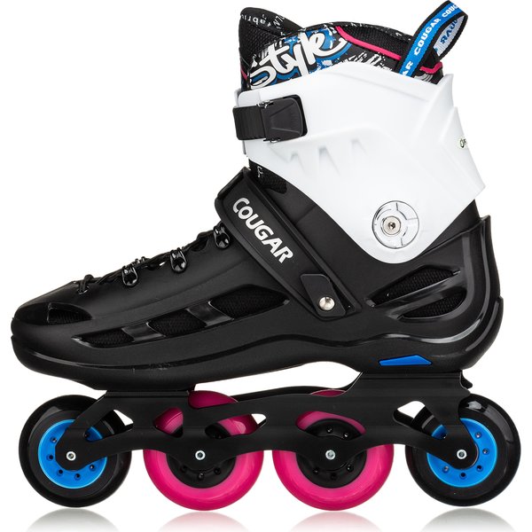 Rolki slalomowe Dancer SK509 Xride - black/white/blue