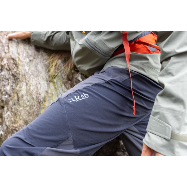 Spodnie trekkingowe męskie Torque Mountain Rab - Anthracite/Black