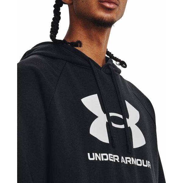 Bluza męska Rival Fleece Logo HD Under Armour - black