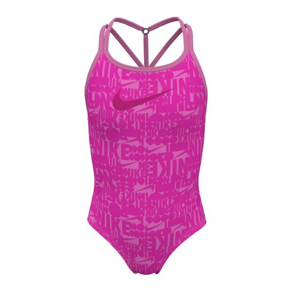 Strój kąpielowy dziewczęcy T-Crossback One Piece Fier Nike Swim