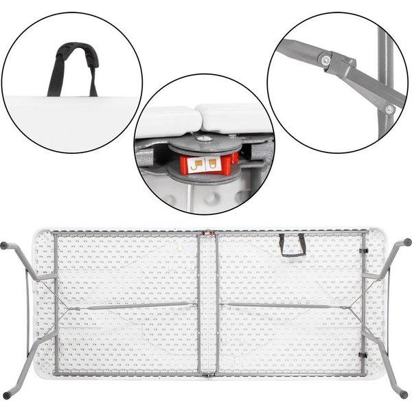 Stół turystyczny składany Springos