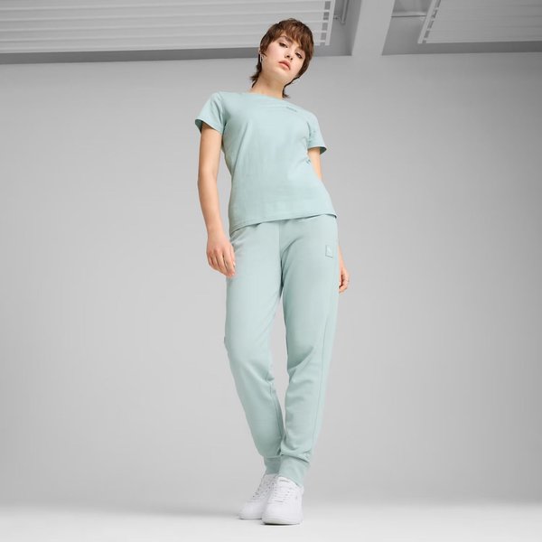 Spodnie dresowe damskie Ess Elevated Puma - modern mint