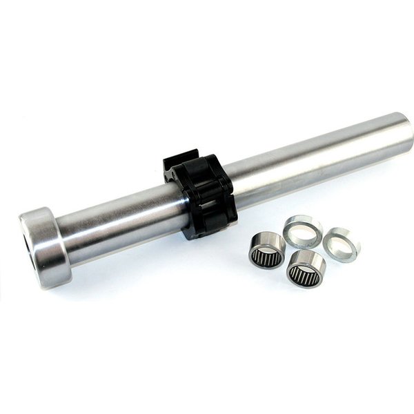 Gryf olimpijski prosty 220cm z zaciskami Lock Jaw Black GO700 HMS