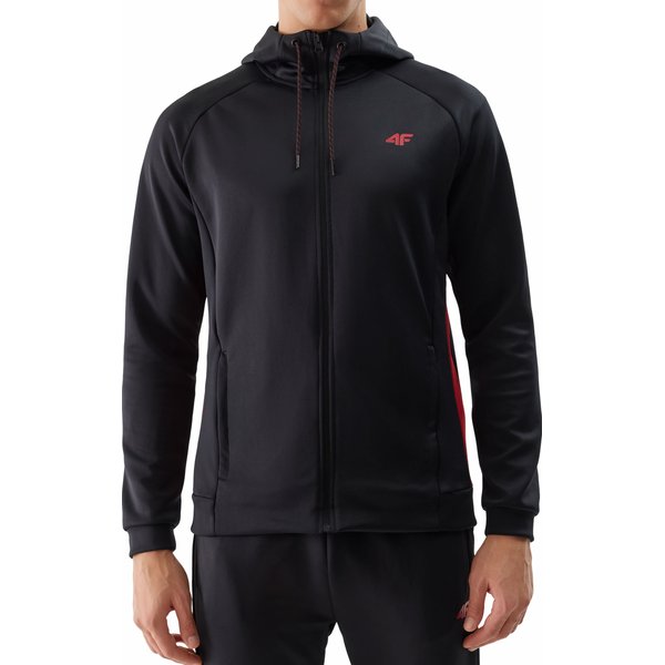 Bluza męska 4FWSS24TFSWM393 4F - głęboka czerń