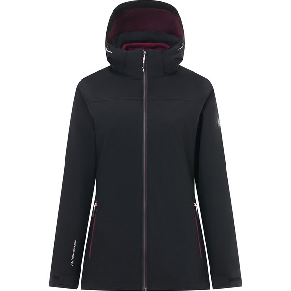 Kurtka damska CorIVer 3w1 Regatta - black/fig