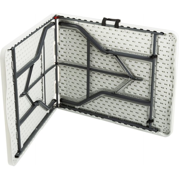 Stół cateringowy, bankietowy rozkładany 180cm Outtec - biały