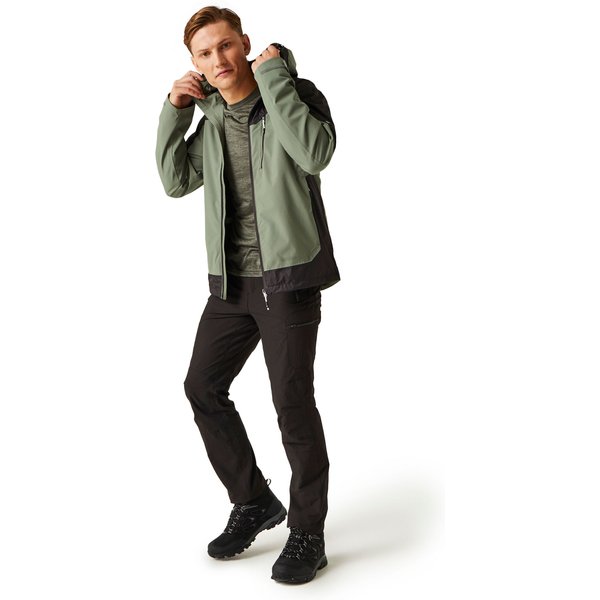 Kurtka męska Highton Stretch III Regatta - Agave green/ash