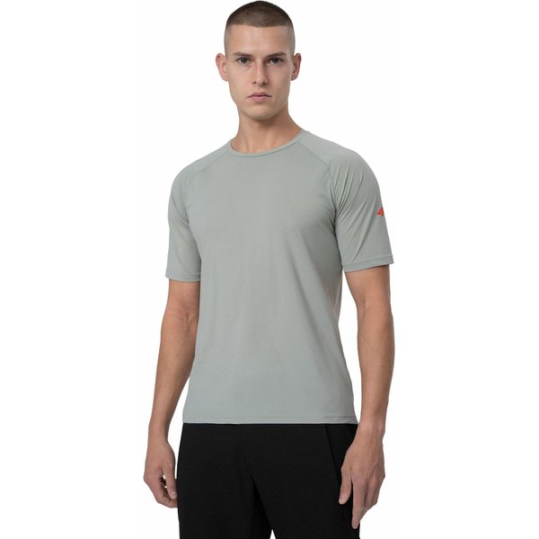 Koszulka rowerowa męska 4FSS23TFTSM183 4F - szara