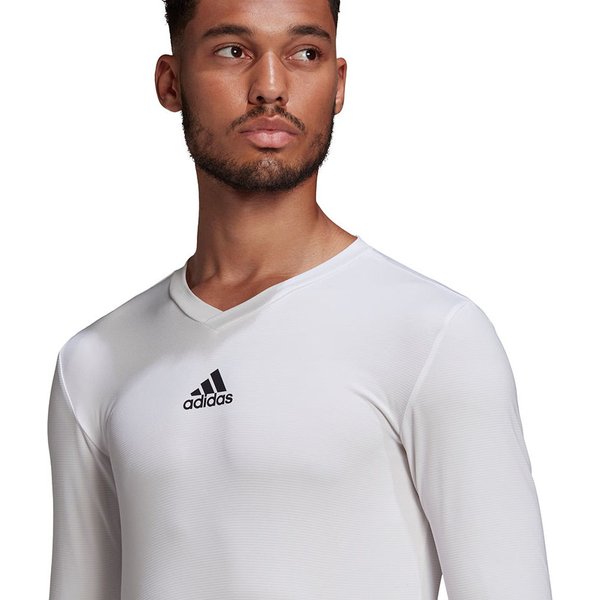 Longsleeve męski Team Base Adidas - white