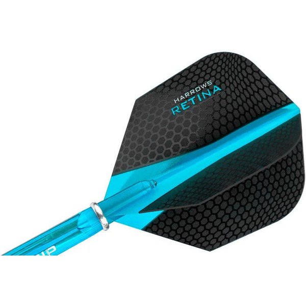 Część zamienna, piórka Retina 3szt Harrows - niebieskie