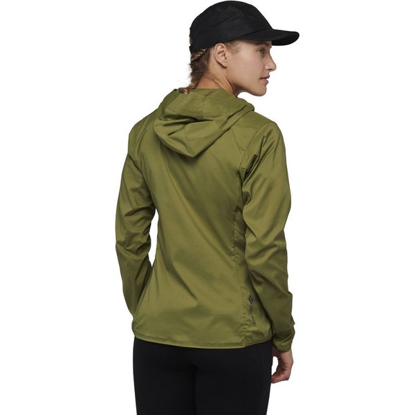 Kurtka damska Alpine Start Hoody Classic Black Diamond - crag green