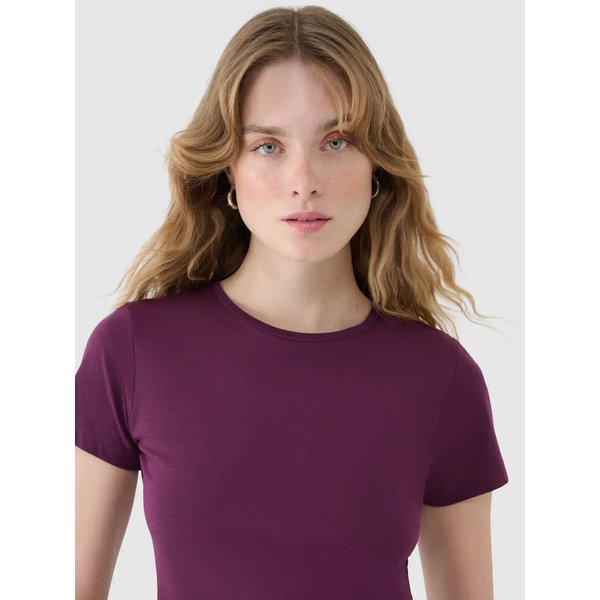 Koszulka damska TTSHF1995 4F - ciemny fiolet