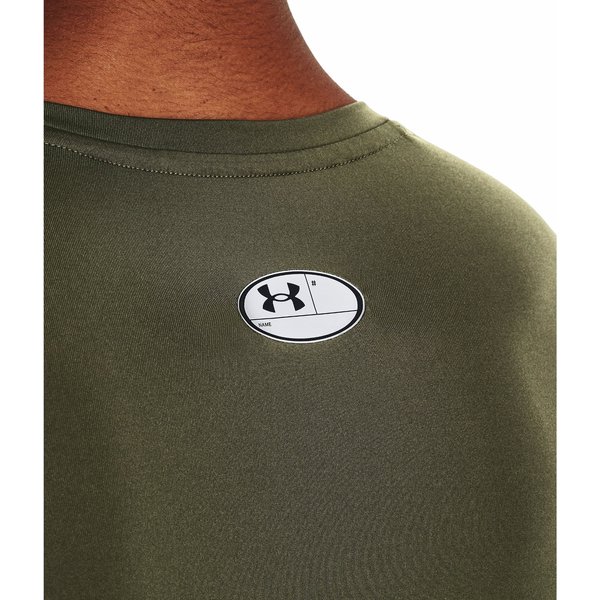 Longsleeve męski HeatGear LS Under Armour - zielony