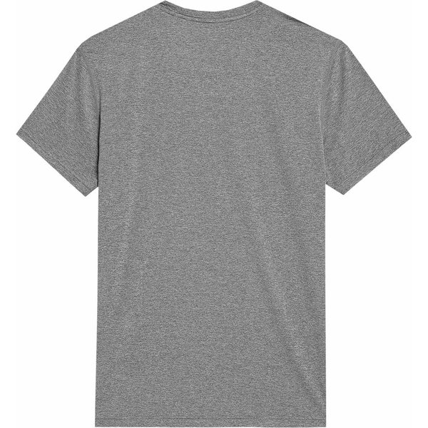 Koszulka męska 4FAW23TFTSM449 4F - chłodny jasny szary melanż