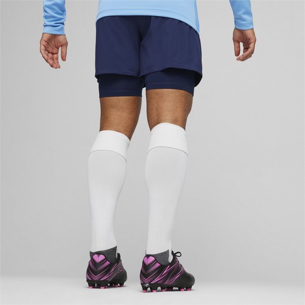 Spodenki męskie Teamgoal 2w1 Puma - Navy-White