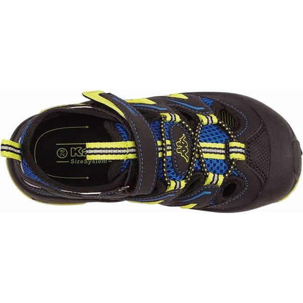 Sandały Reminder Jr Kappa - black/yellow