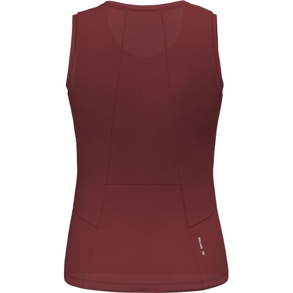 Bezrękawnik, tank top damski Puez Sporty Dry Salewa - syrah