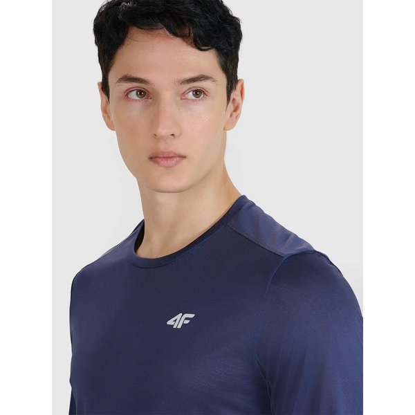 Longsleeve męski TFLOM326 4F - antracyt