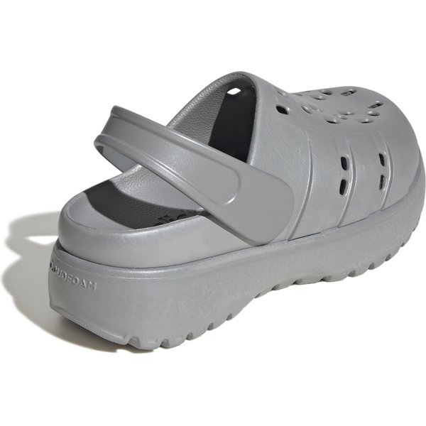Chodaki Adilette Clog Platform Wm's Adidas - silver