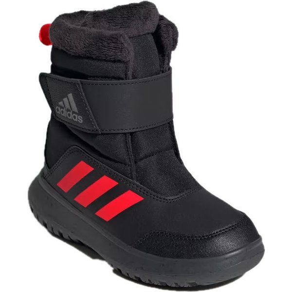 Buty, śniegowce Winterplay Jr Adidas - czarne