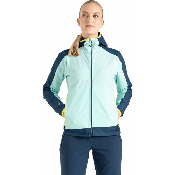 Softshell damski Avidly II Dare2B - Mint Green/Moonlight Denim