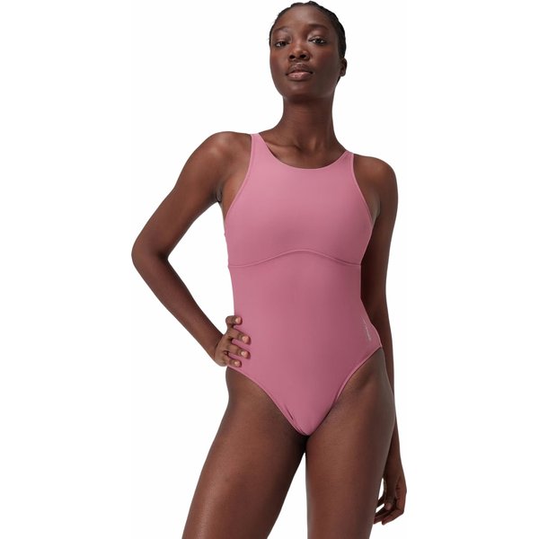 Strój kąpielowy damski Solid Highneck Speedo