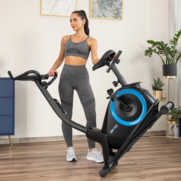 Rower elektromagnetyczny XB3000 Gymtek - niebieski