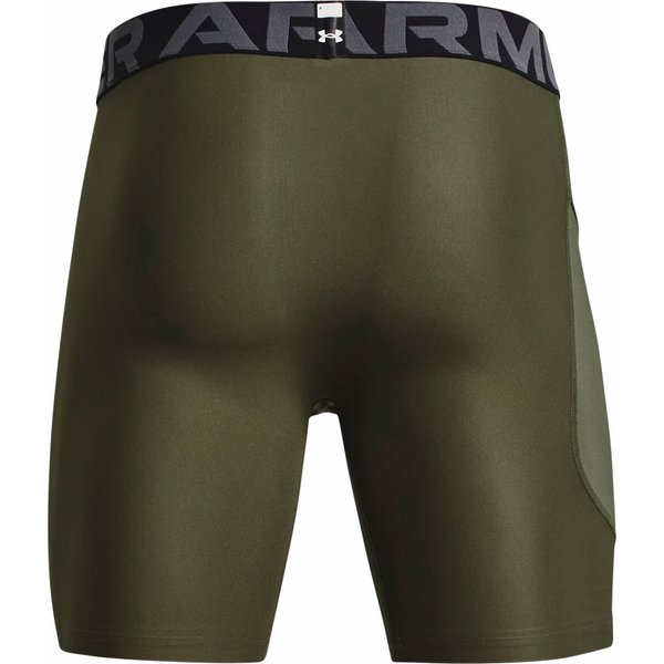 Spodenki kompresyjne męskie HeatGear Under Armour - green