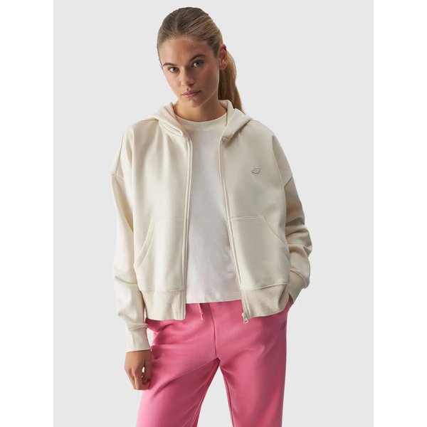 Bluza damska TSWSF1306 4F - kremowy