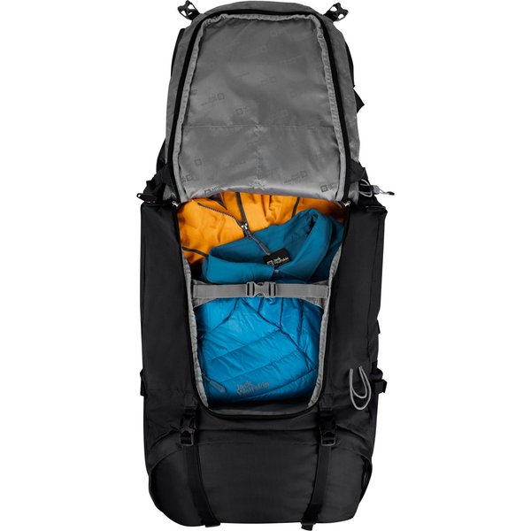 Jack Wolfskin 65L Denali Dark Red Backpack
