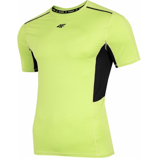 Koszulka męska H4Z22 TSMF012 4F - jasna zieleń
