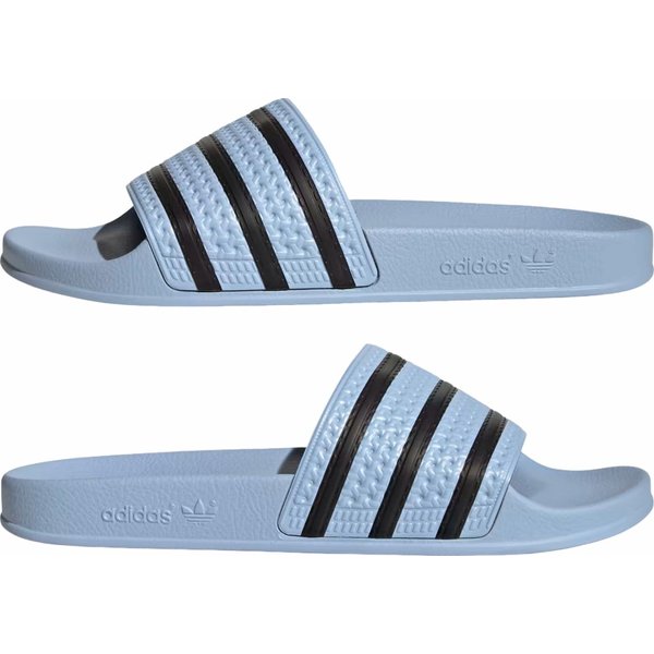 Klapki Adilette Slides Adidas - niebieski/czarny