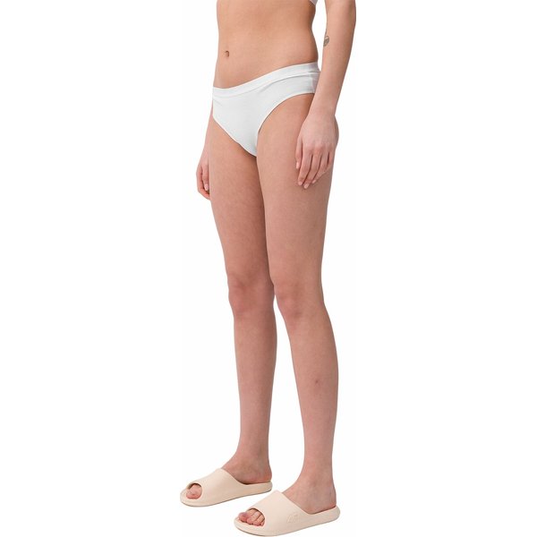 Majtki damskie 4FWSS24UPTSF017 2 pary 4F - biały