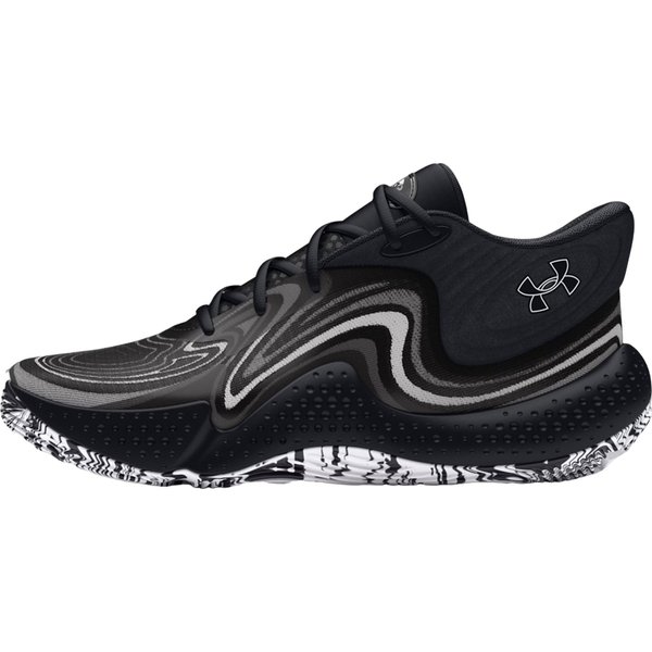Buty koszykarskie Spawn 6 Mid Under Armour - Black/Distant Gray