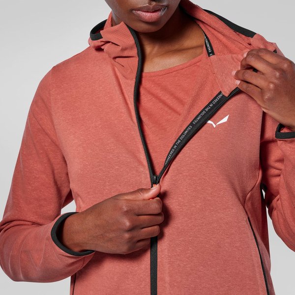 Bluza damska Agner Hemp 2 Hooded Salewa