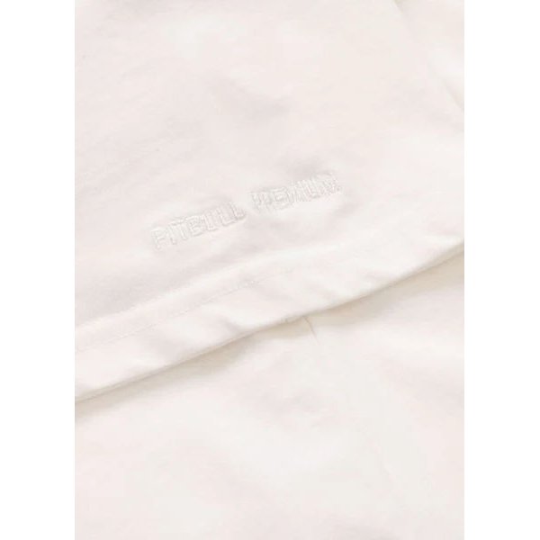 Koszulka męska Small Logo 210 Pitbull West Coast - White