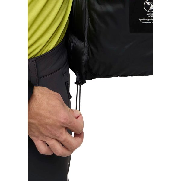 Kurtka puchowa męska Nebelhorn Down Hoody Jack Wolfskin - black