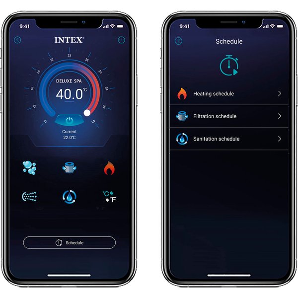 Basen jacuzzi Jet Bubble Deluxe 218x168x71cm 28462 SPA Intex