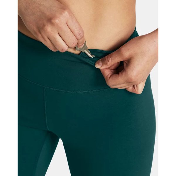 Legginsy damskie Campus Under Armour - zielone