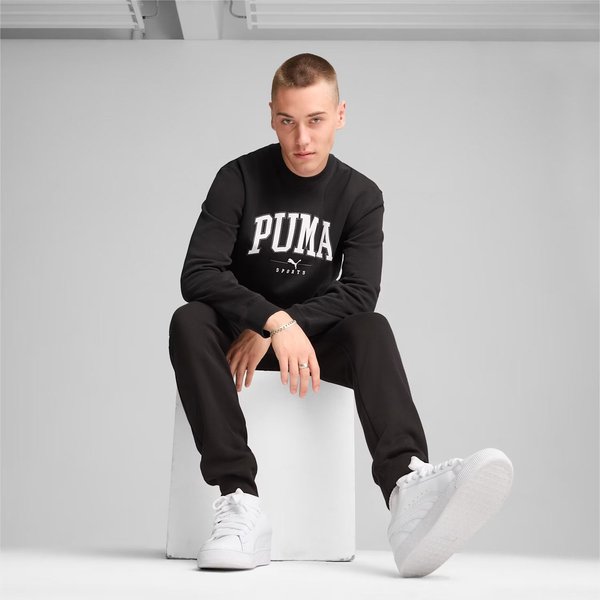 Bluza męska Squad Crew FL Puma - czarny
