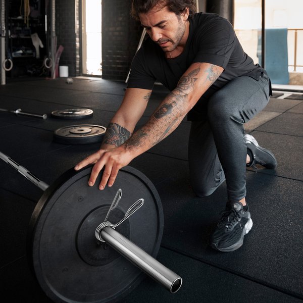 Gryf olimpijski z łożyskami 220cm 50mm Gymtek