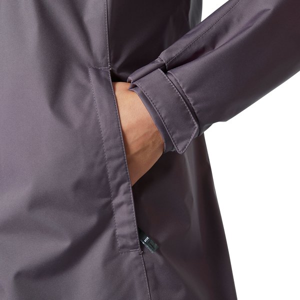 Płaszcz damski Long Belfast Jacket Helly Hansen - smoked purple