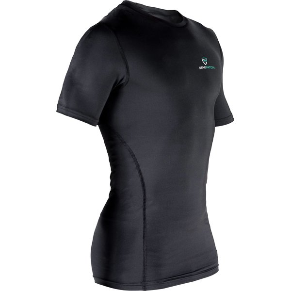 Koszulka kompresyjna męska Compression Game Patch - black