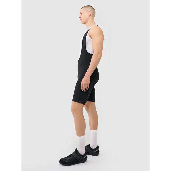 Spodenki rowerowe na szelkach męskie TFSTM040 4F